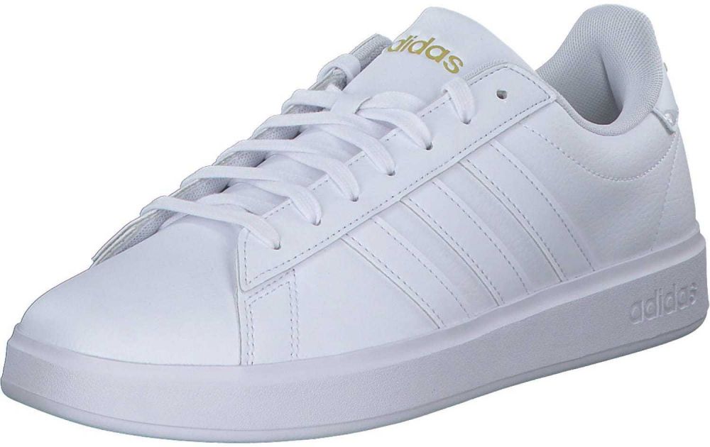 ADIDAS SPORTSWEAR Nízke tenisky 'Grand Court 2.0'  zlatá / biela