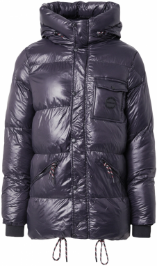 INDICODE JEANS Zimná bunda 'Lua'  čierna