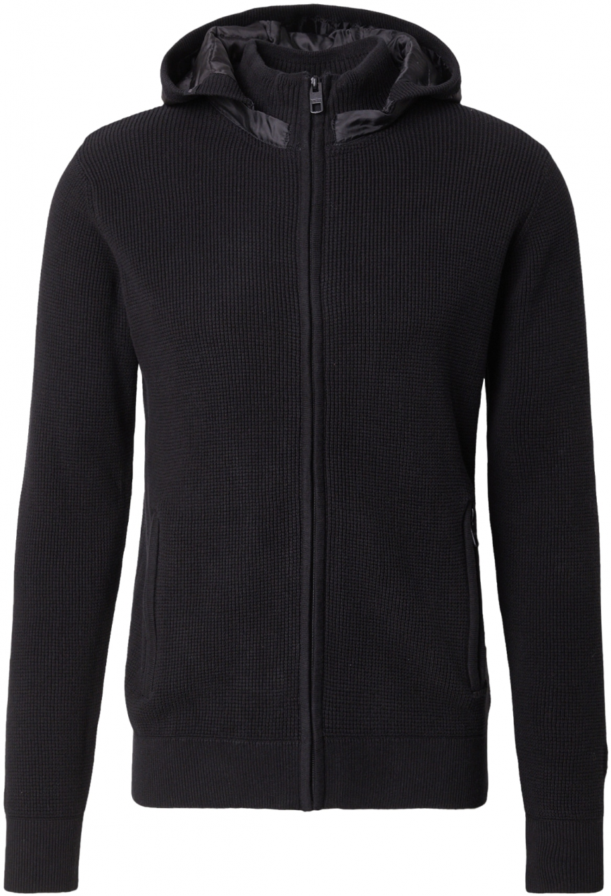 INDICODE JEANS Kardigán 'Georjes'  čierna