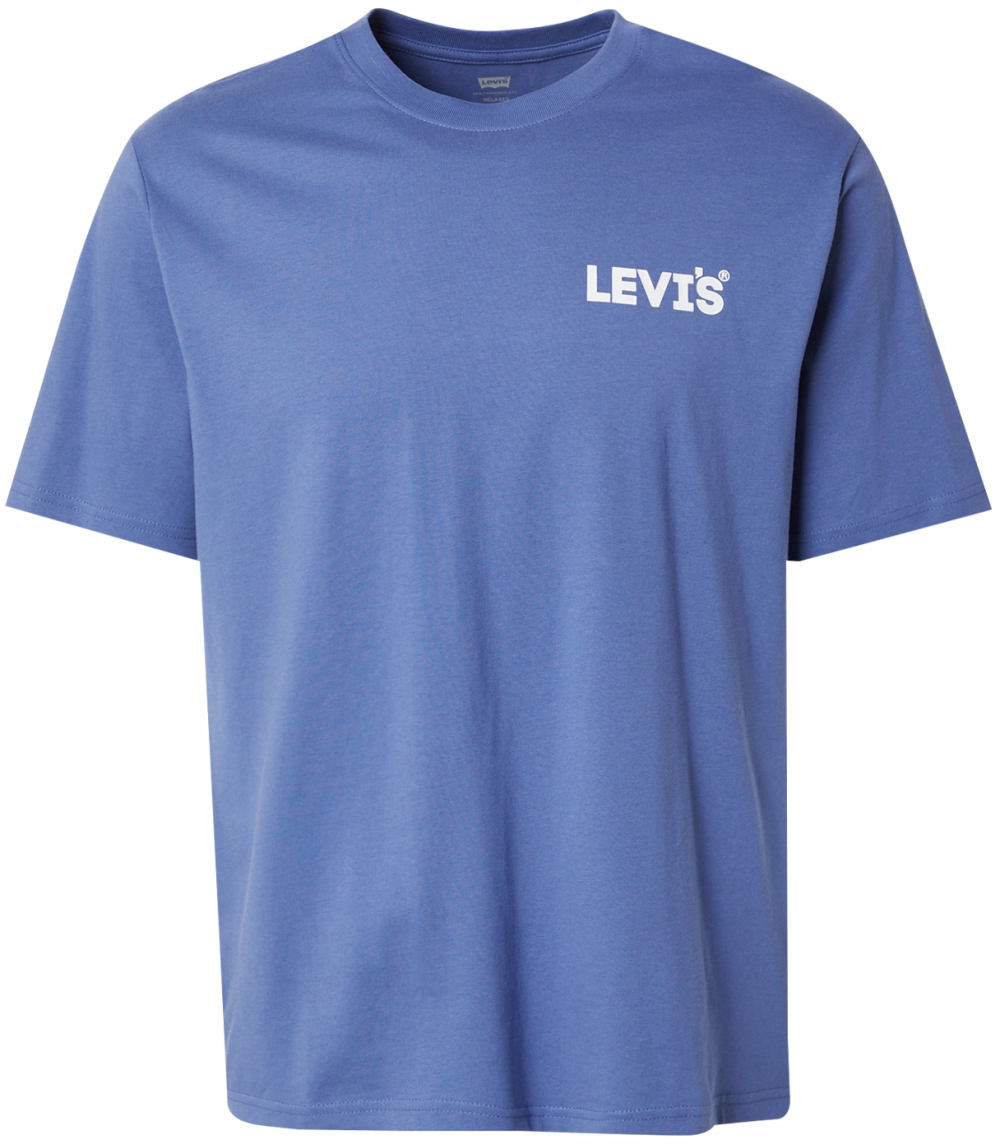 LEVI'S ® Tričko  modrá denim / biela