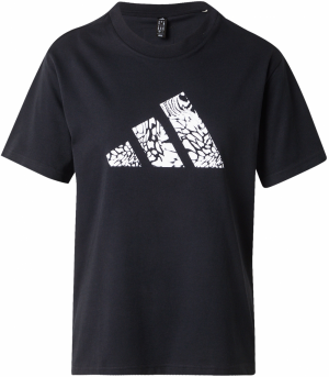 ADIDAS SPORTSWEAR Funkčné tričko  čierna / biela