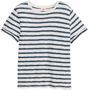 LEVI'S ® Tričko 'Margot'  námornícka modrá / biela
