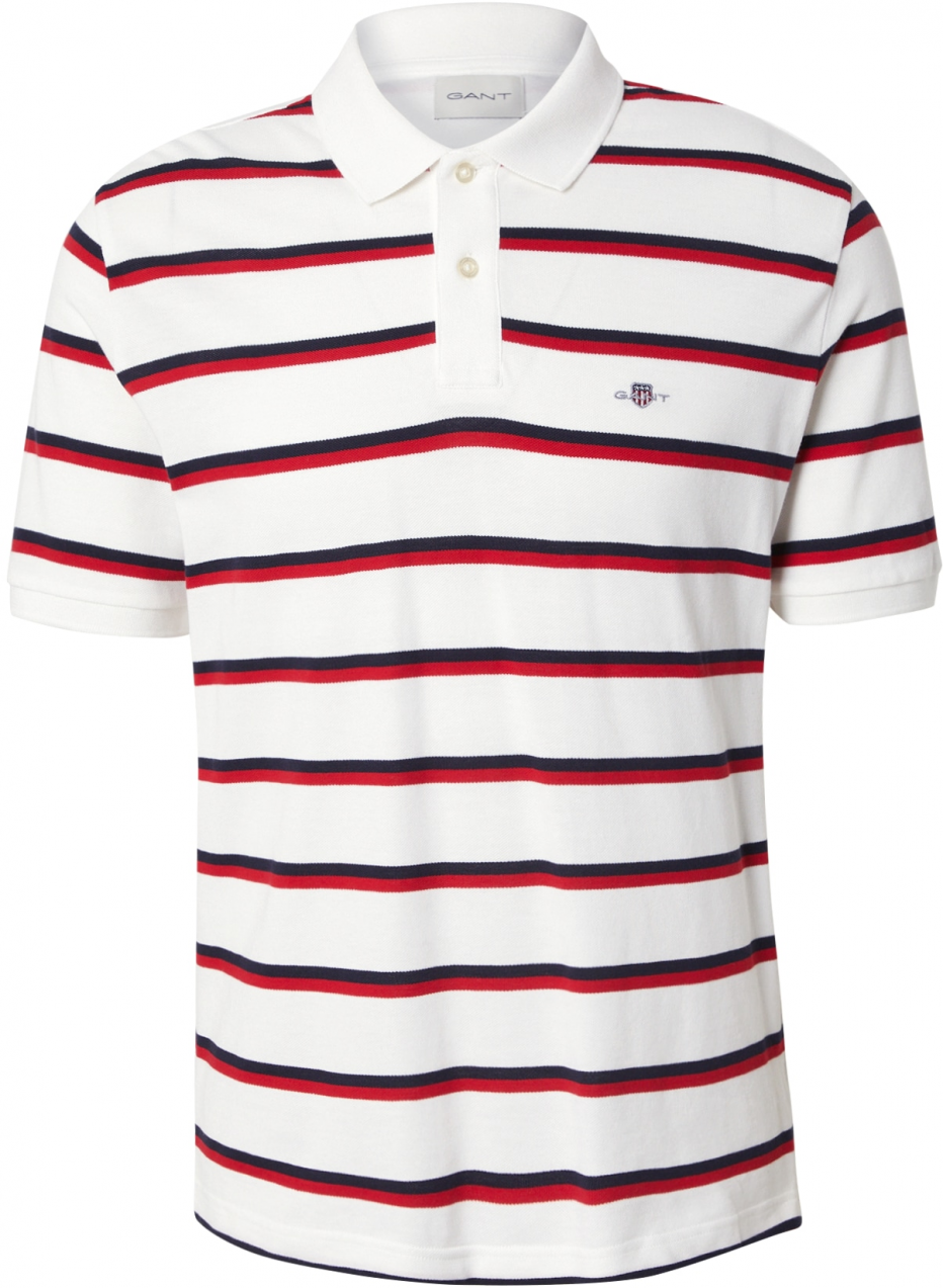 GANT Tričko  námornícka modrá / červená / biela