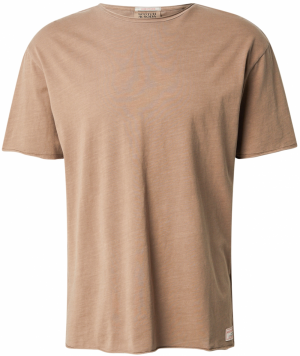 SCOTCH & SODA Tričko 'RAW EDGE'  béžová melírovaná