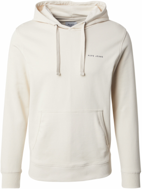 Pepe Jeans Mikina 'PARKER'  čierna / biela