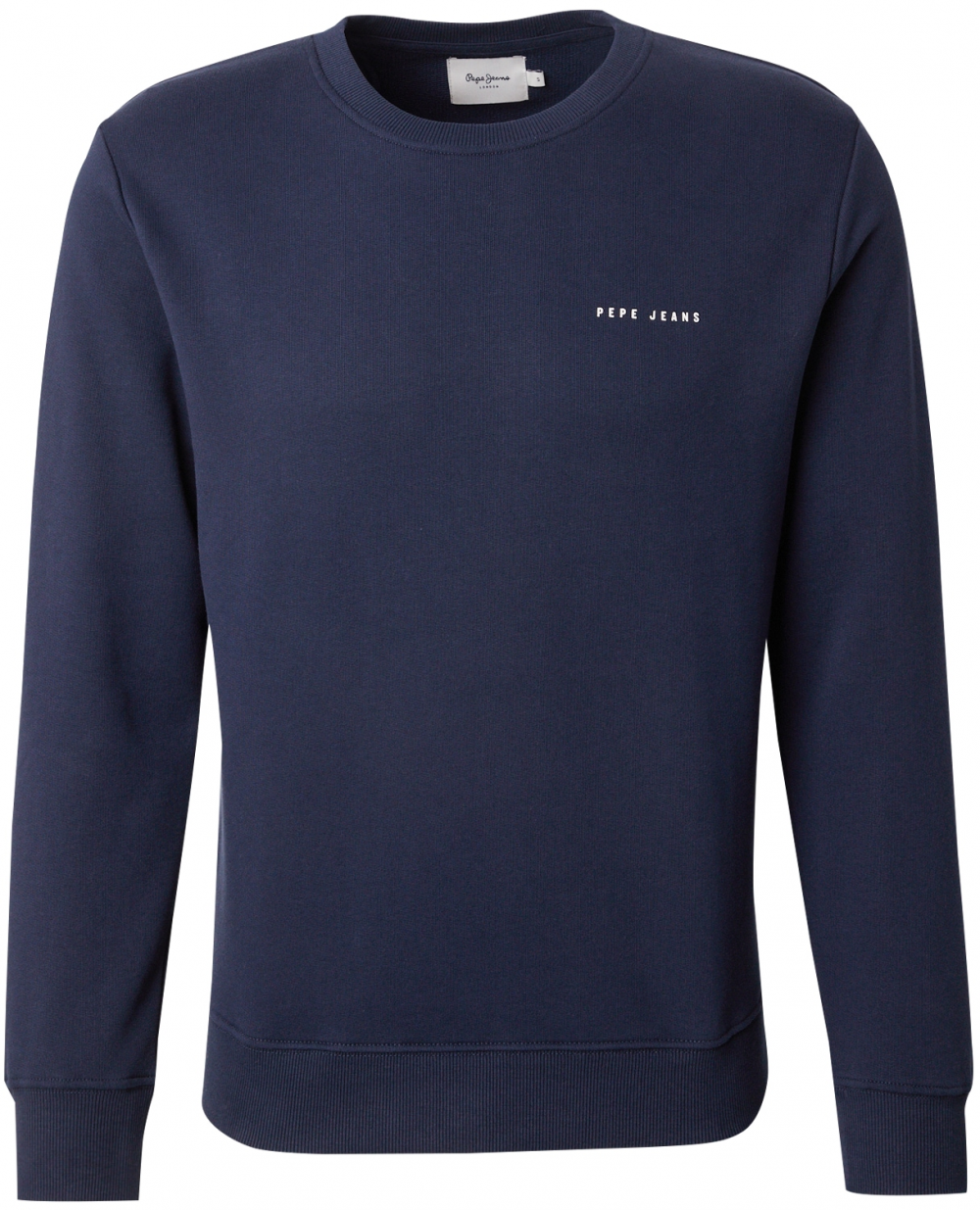 Pepe Jeans Mikina  námornícka modrá / šedobiela