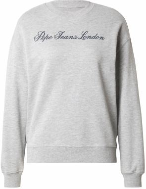 Pepe Jeans Mikina 'ELSY'  tmavomodrá / sivá