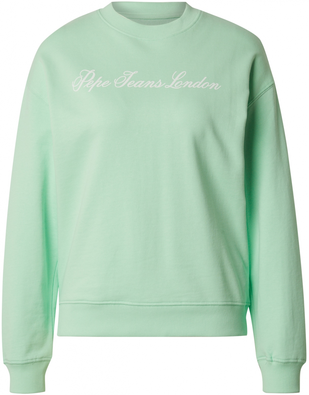 Pepe Jeans Mikina 'ELSY'  mätová / biela