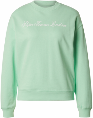 Pepe Jeans Mikina 'ELSY'  mätová / biela
