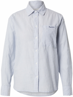 Pepe Jeans Blúzka 'GILDA'  svetlomodrá / biela