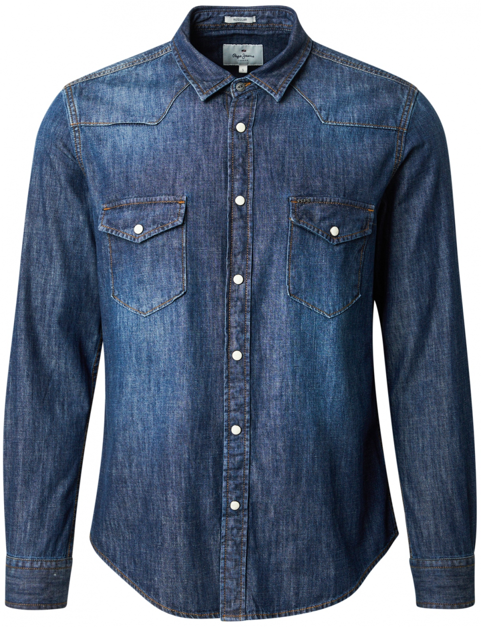 Pepe Jeans Košeľa 'HANCK'  modrá denim