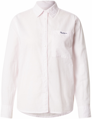 Pepe Jeans Blúzka 'GILDA'  námornícka modrá / pastelovo ružová / biela