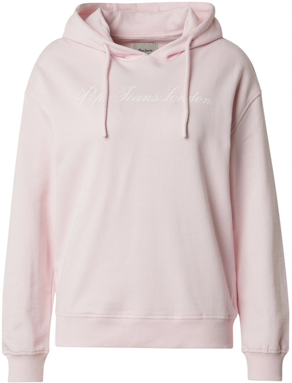 Pepe Jeans Mikina 'ELSY'  pastelovo ružová / biela