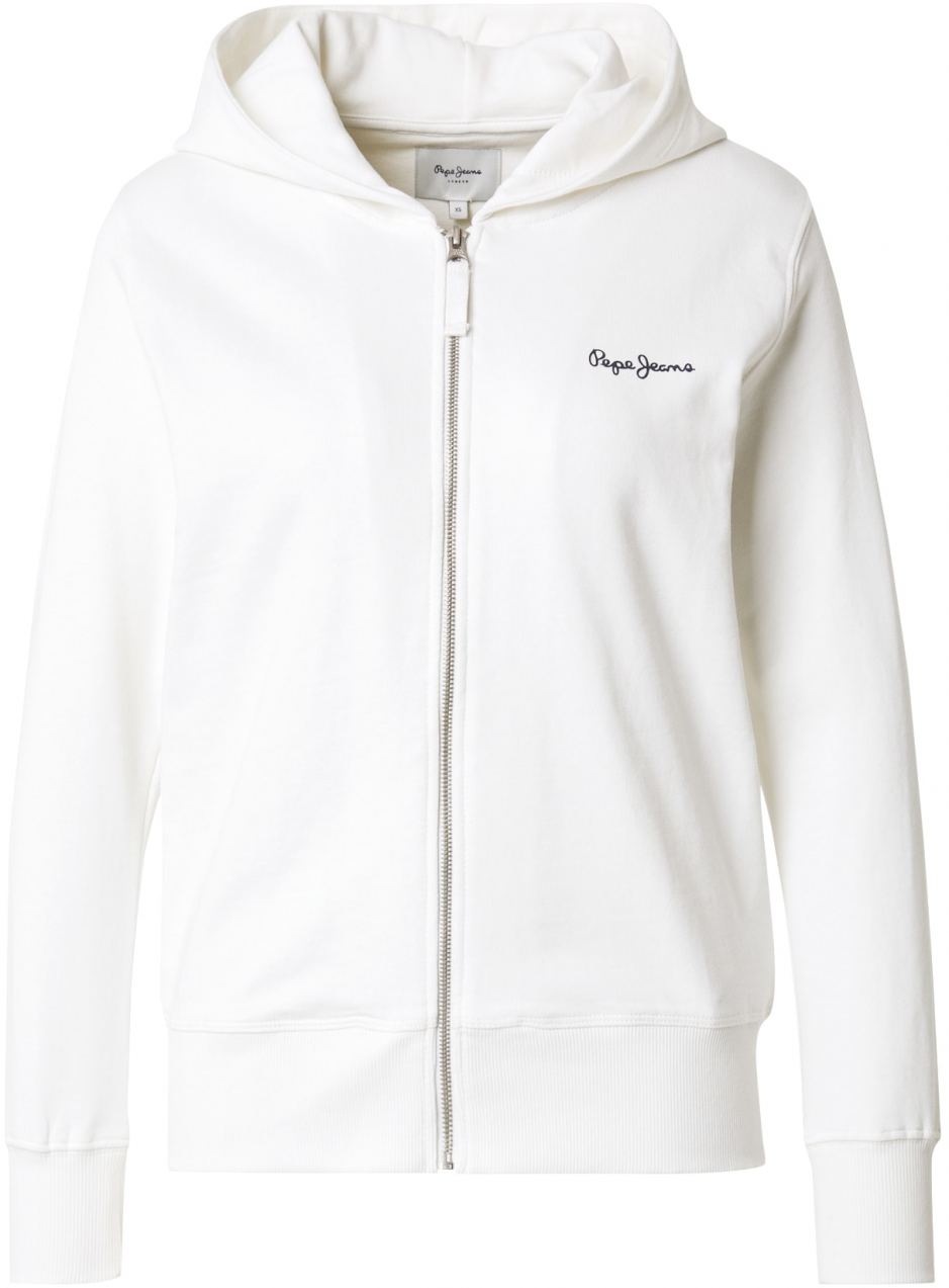Pepe Jeans Tepláková bunda 'EDNY RO'  modrá / biela