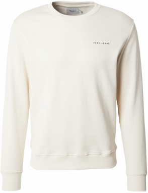 Pepe Jeans Mikina  biela