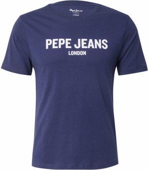 Pepe Jeans Tričko 'DONNY'  námornícka modrá / biela