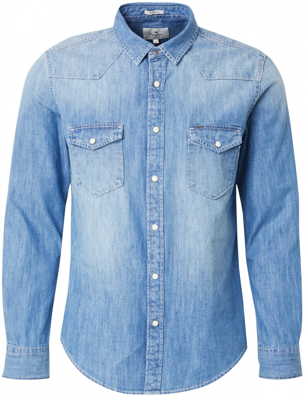 Pepe Jeans Košeľa 'HANCK'  modrá denim