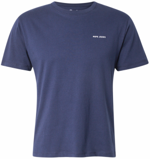 Pepe Jeans Tričko 'OLIVER'  tmavomodrá / biela