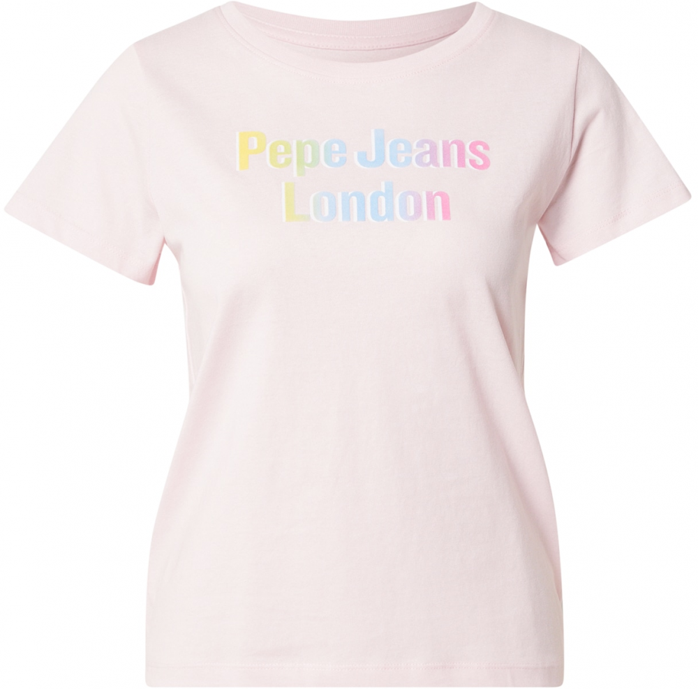 Pepe Jeans Tričko 'CARLA'  svetlomodrá / žltá / ružová / ružová