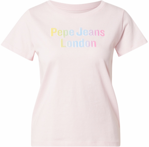 Pepe Jeans Tričko 'CARLA'  svetlomodrá / žltá / ružová / ružová