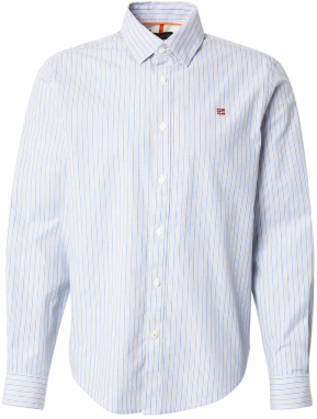 NAPAPIJRI Košeľa 'G-GRAIE 1'  modrá / sivá / biela