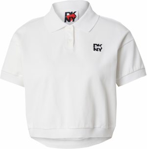 DKNY Tričko  čierna / biela