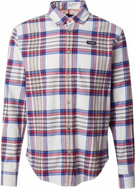 NAPAPIJRI Košeľa 'G-TREKKING'  modrá / melónová / čierna / biela