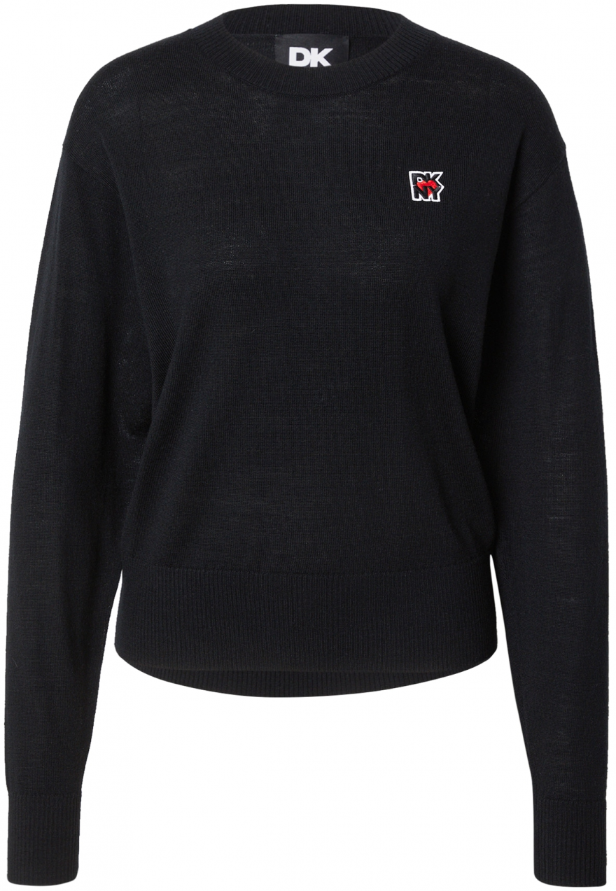 DKNY Sveter  červená / čierna / biela
