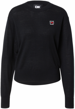 DKNY Sveter  červená / čierna / biela