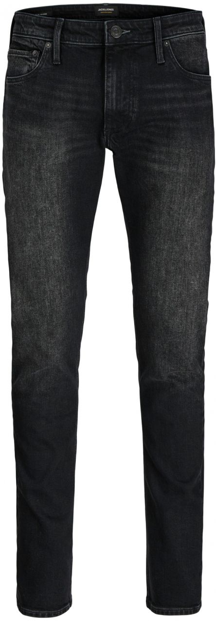 JACK & JONES Džínsy 'JJIGLENN JJEVAN'  čierny denim