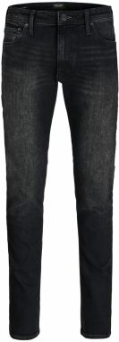 JACK & JONES Džínsy 'JJIGLENN JJEVAN'  čierny denim