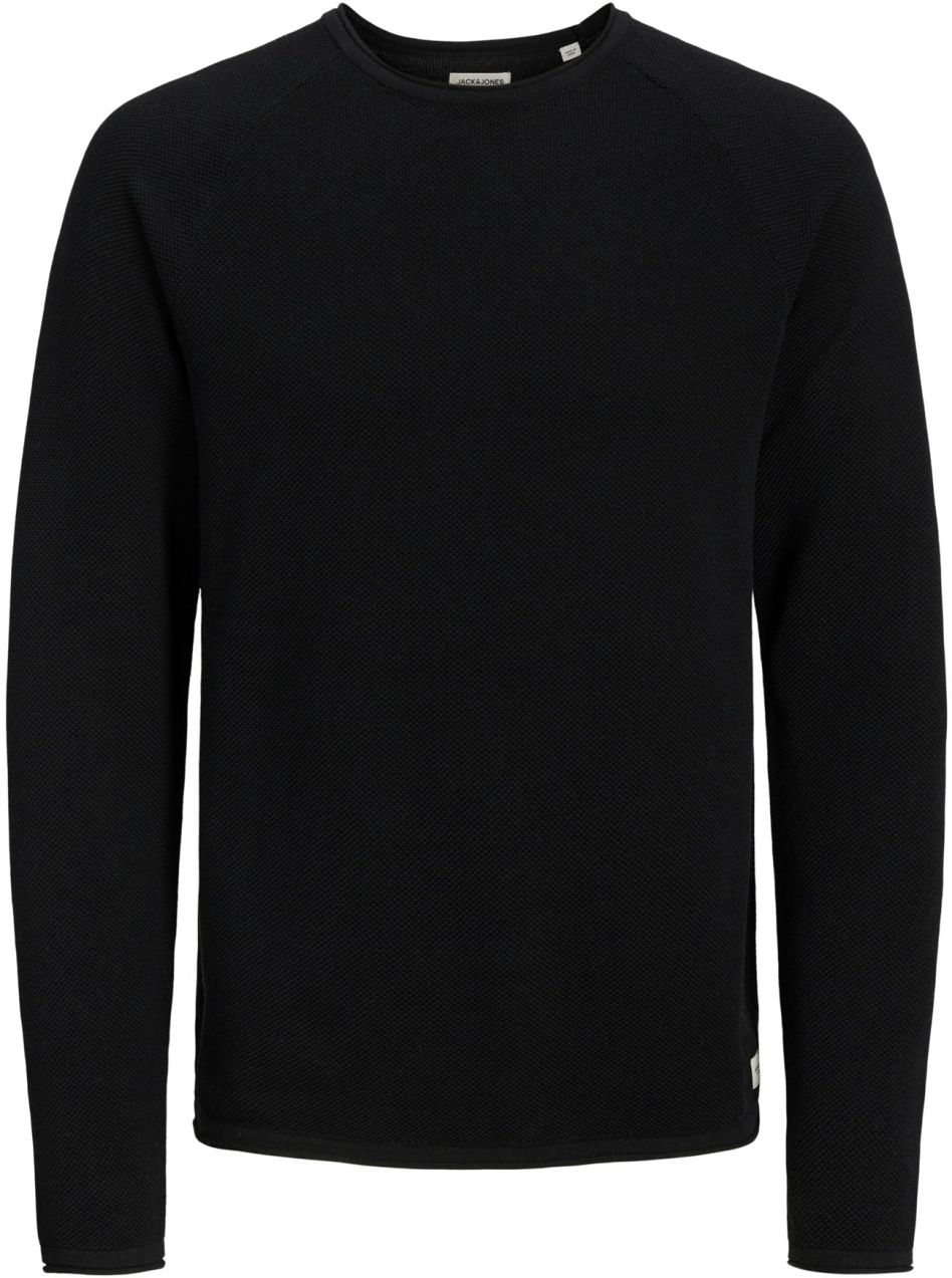 JACK & JONES Sveter 'JWHHILL'  čierna
