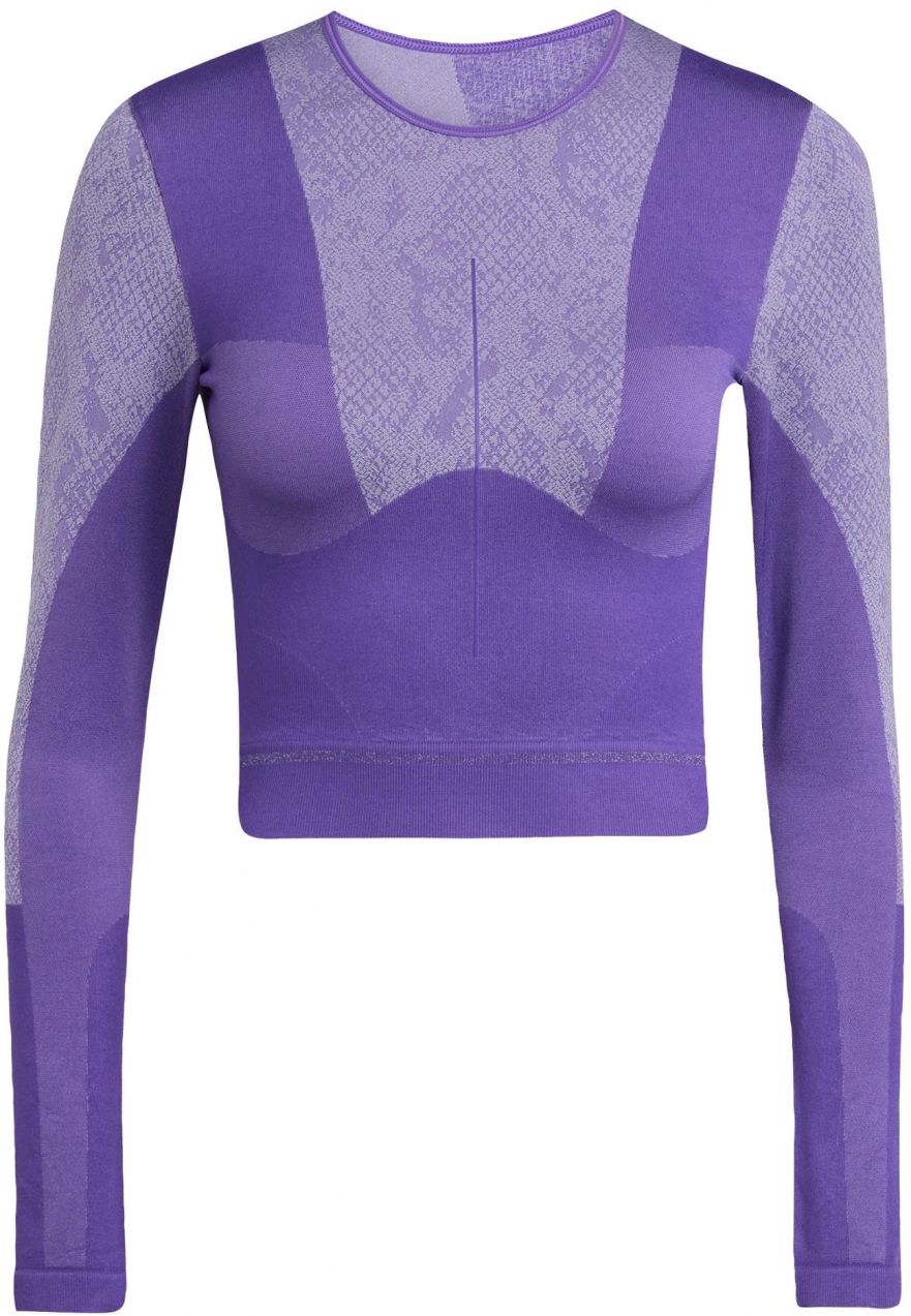 ADIDAS BY STELLA MCCARTNEY Funkčné tričko 'adidas By Stella McCartney Seamless Yoga'  fialová / svetlofialová