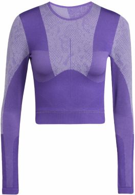 ADIDAS BY STELLA MCCARTNEY Funkčné tričko 'adidas By Stella McCartney Seamless Yoga'  fialová / svetlofialová