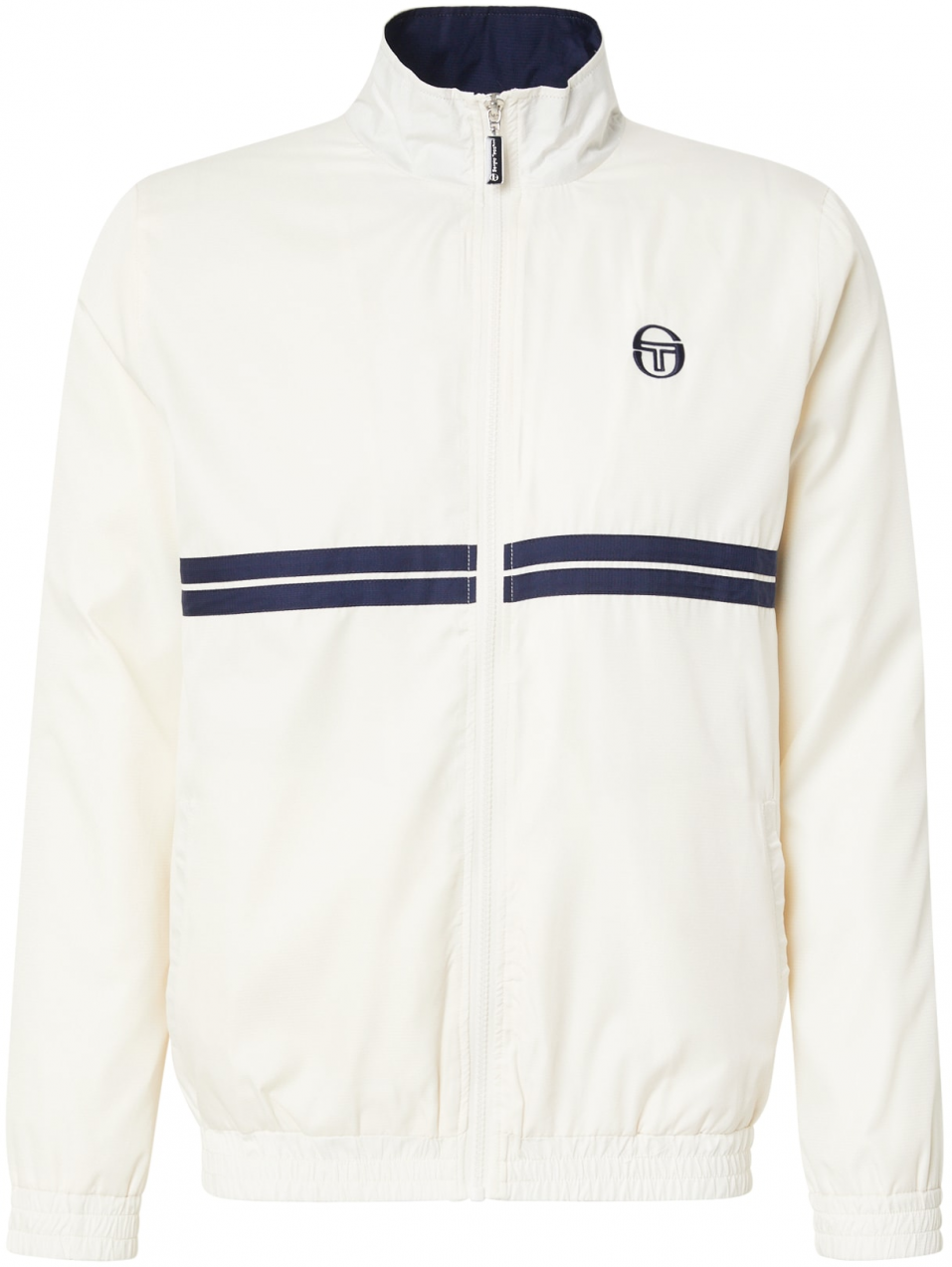 Sergio Tacchini Prechodná bunda 'DINO'  námornícka modrá / biela ako vlna