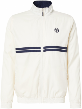 Sergio Tacchini Prechodná bunda 'DINO'  námornícka modrá / biela ako vlna