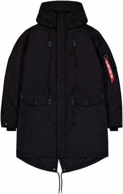 ALPHA INDUSTRIES Prechodná bunda  červená / čierna / biela