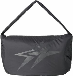 JACK & JONES Taška cez rameno 'JACCNZ'  sivá / čierna