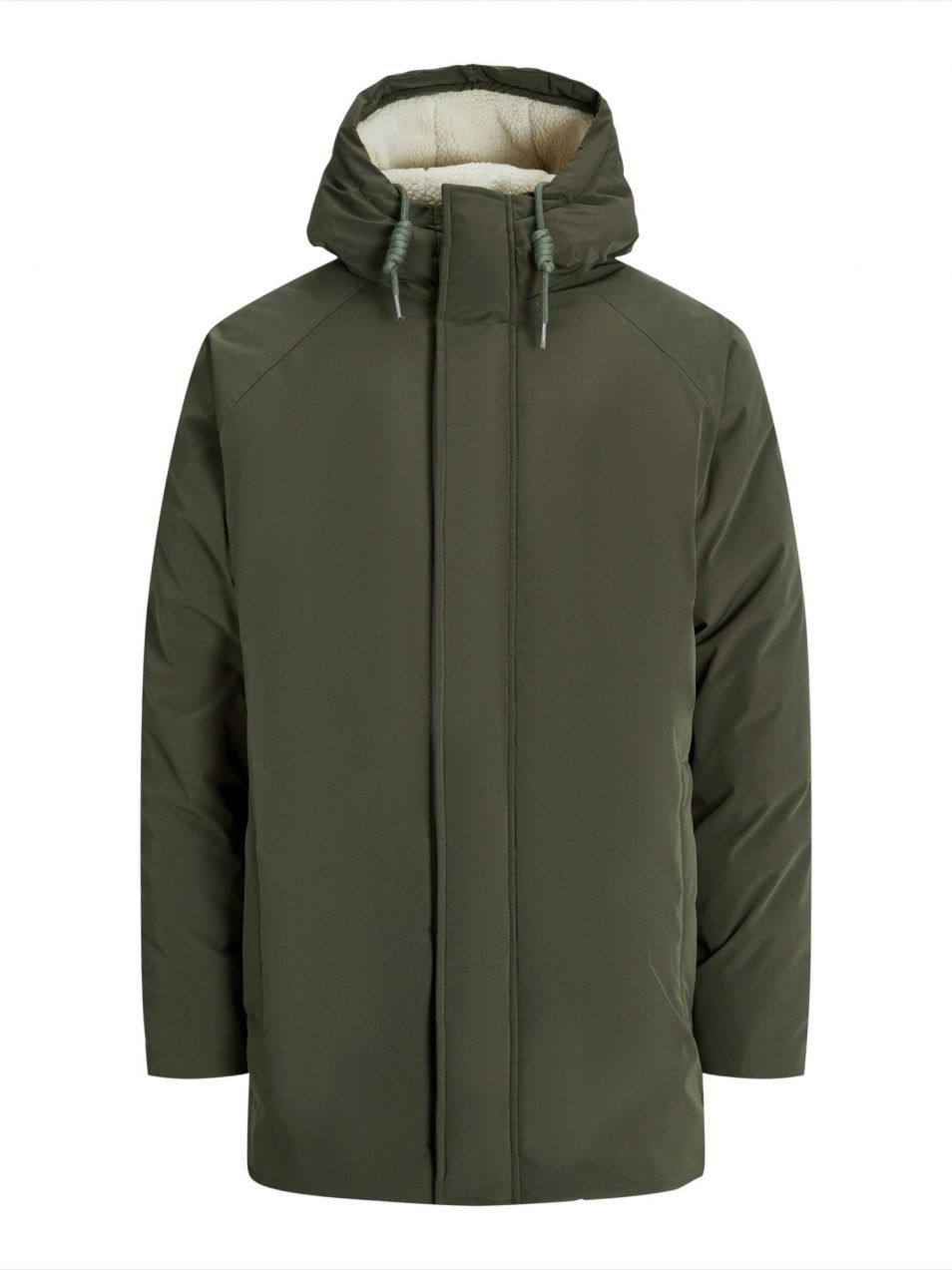 JACK & JONES Zimná parka 'JJEWOOD'  jedľová
