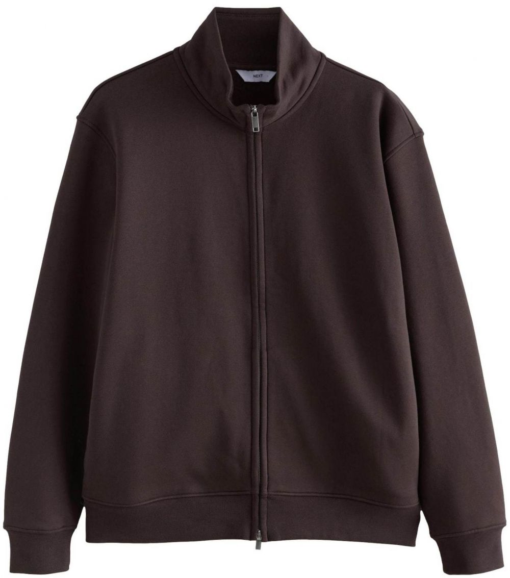 Next Tepláková bunda  čokoládová