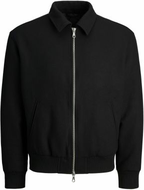 JACK & JONES Prechodná bunda  čierna