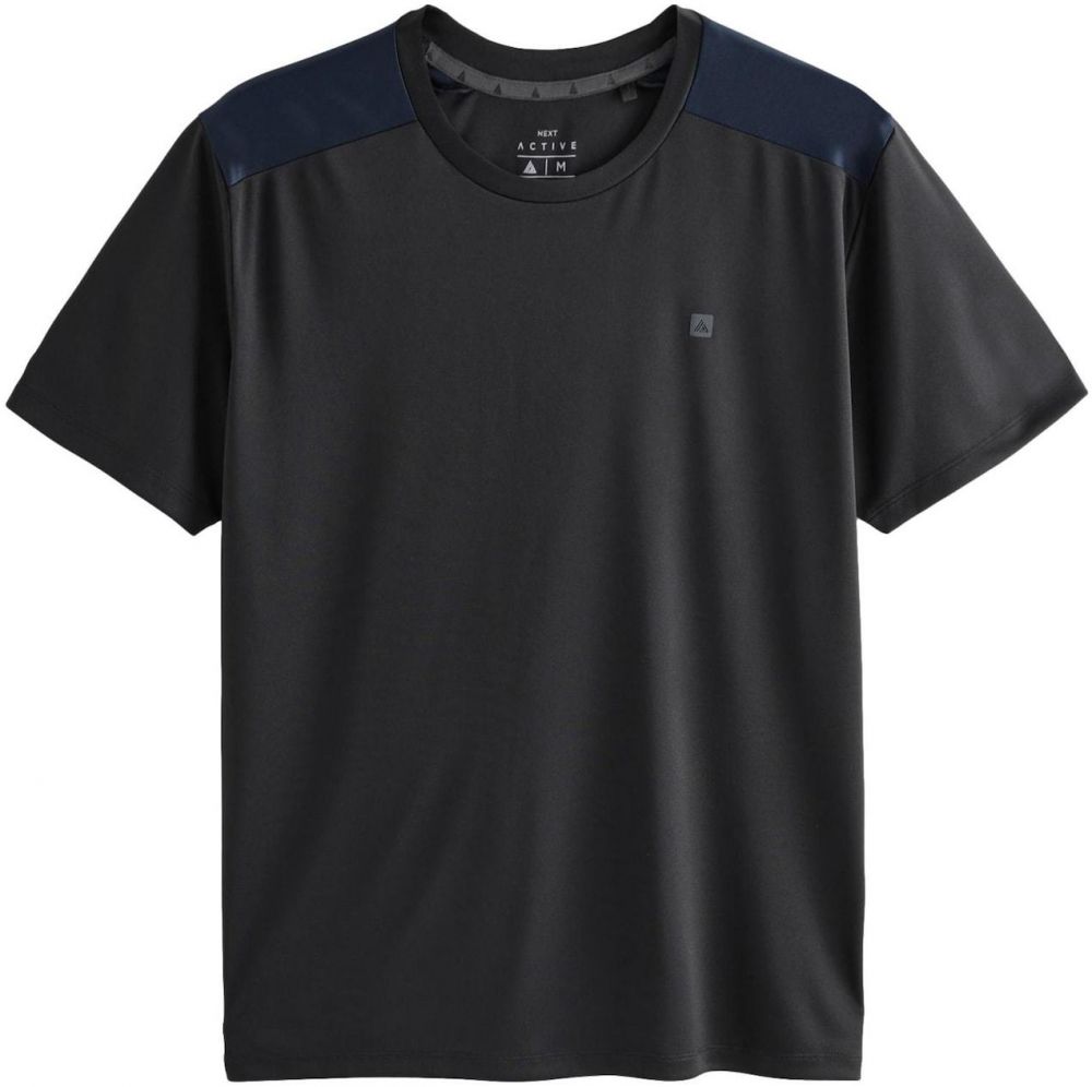 Next Tričko  námornícka modrá / čierna