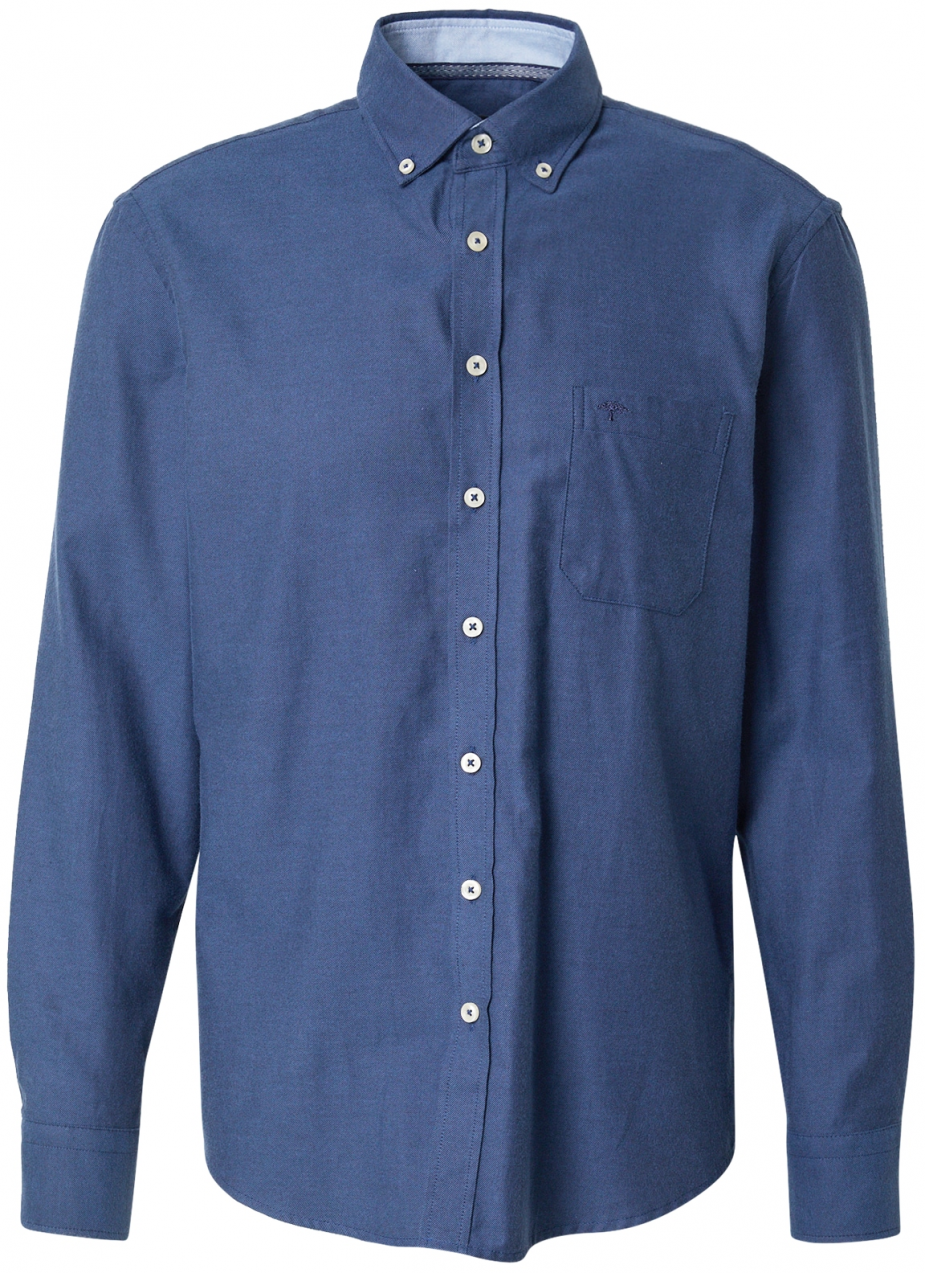 FYNCH-HATTON Košeľa  námornícka modrá