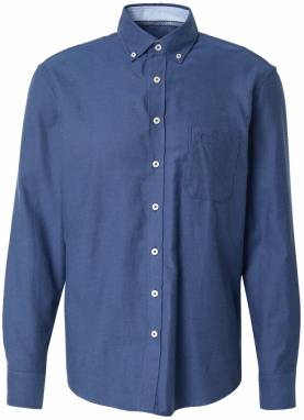 FYNCH-HATTON Košeľa  námornícka modrá