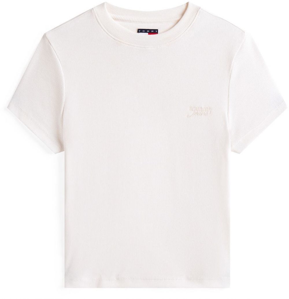 Tommy Jeans Tričko  biela