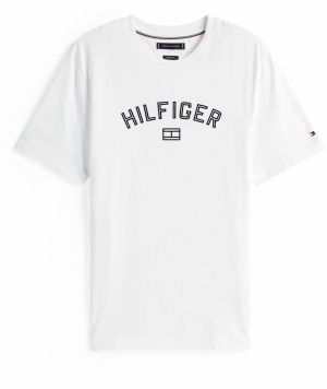 TOMMY HILFIGER Tričko  námornícka modrá / biela
