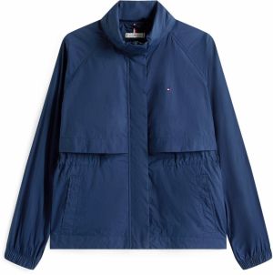 TOMMY HILFIGER Prechodná bunda  námornícka modrá / červená / biela