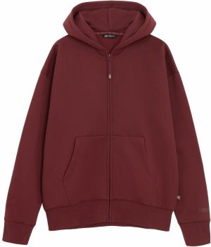 NoWear Tepláková bunda  burgundská