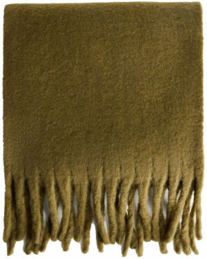 Bershka Oversize šál  kaki