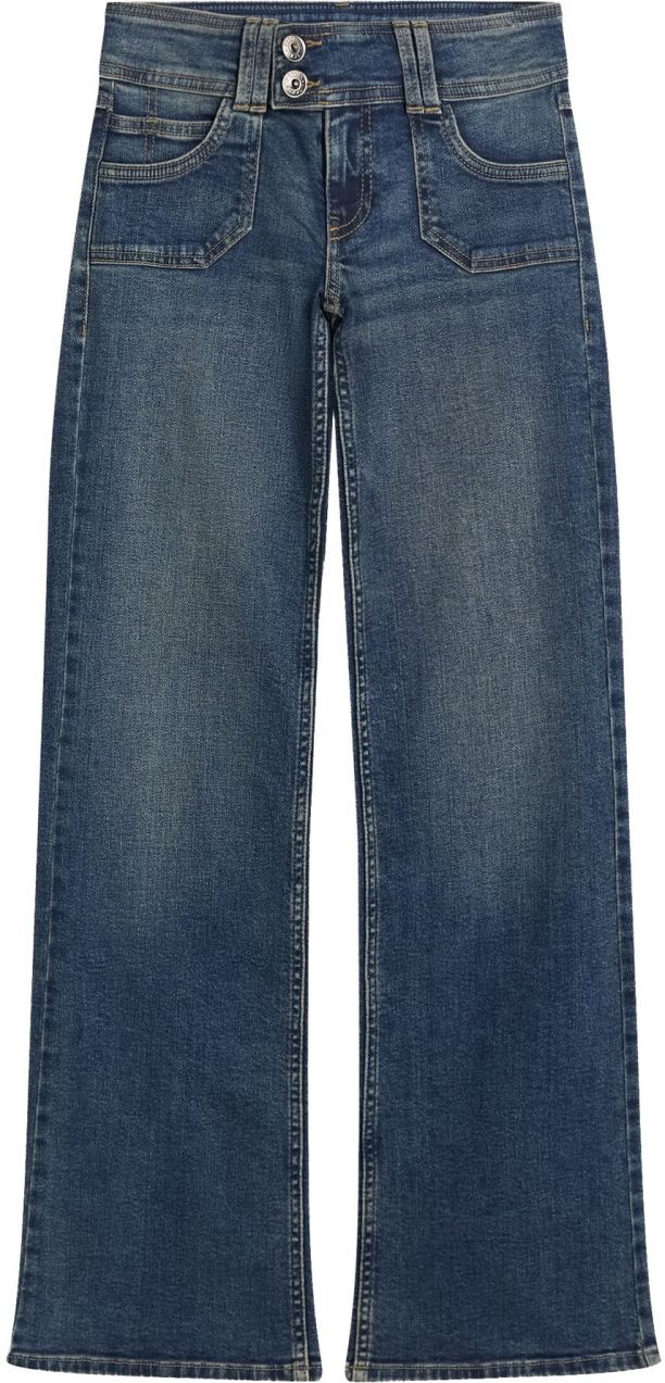 Bershka Džínsy  modrá